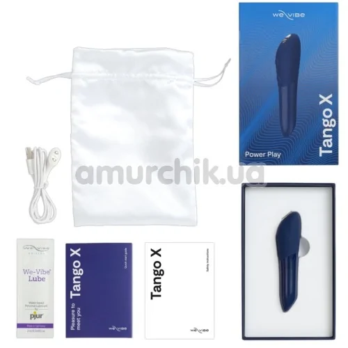 Вібратор We-Vibe Tango X (ві вайб танго ікс синій)