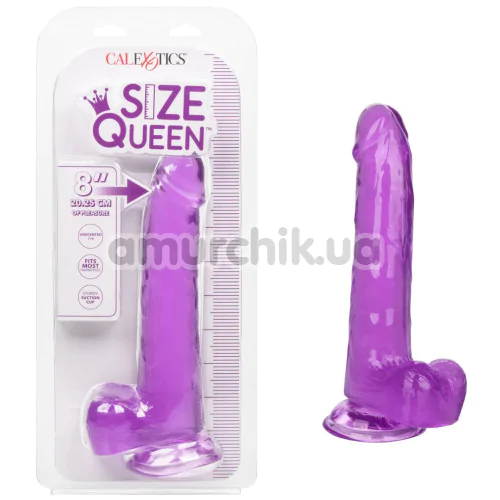 Фаллоимитатор Size Queen Dong 8, фиолетовый