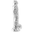 Фаллоимитатор Get Real Diamond Dicks 8 Inch Dildo, прозрачный - Фото №1
