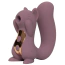 Симулятор орального сексу для жінок з вібрацією Sweet Em Velvet Lure Sneaky Squirrel, фіолетовий - Фото №1