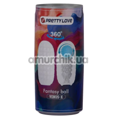 Мастурбатор Pretty Love Venus-X Fantasy Ball, білий - Фото №1