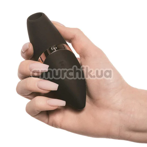 Симулятор орального секса для женщин Guilty Pleasure х Satisfyer Aura Pulse, черный