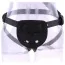 Трусики для страпона R.G.B Sex Harness The Basic Harness + 3 кольца, черные - Фото №1