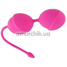 Вагінальні кульки Silicone Love Balls, рожеві - Фото №1