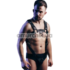 Портупея чоловіча Candy Hero РТ2 Leather, чорна - Фото №1