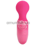 Универсальный вибромассажер Pretty Love Mini Stick Little Cute DC, розовый - Фото №1