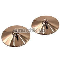 Прикраси для сосків Guilty Pleasure Linking Loop Covers, золоті - Фото №1