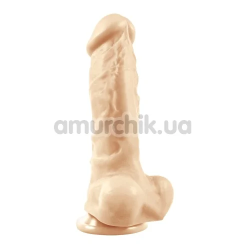 Фаллоимитатор Colours Pleasures Thick 5, телесный - Фото №1