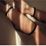 Гартеры для голеней Bijoux Indiscrets Maze Back Leg Garter, черные - Фото №3