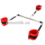 Бондажный набор Art of Sex Bondage Set Neck And Arms Torture, красно-черный - Фото №1