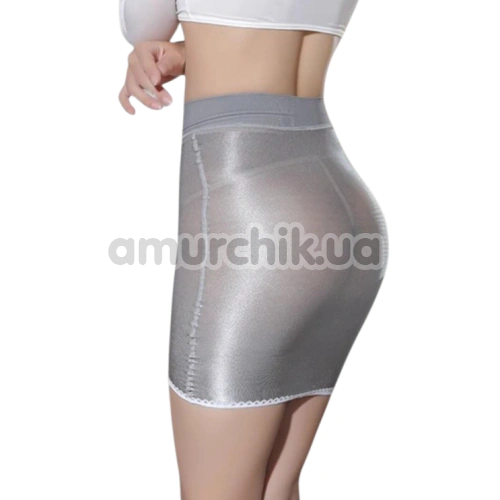 Юбка Star Night Transparent Mini Skirt, серая