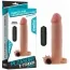 Насадка - удлинитель пениса с вибрацией Lovetoy Pleasure X-Tender Series LV1058, телесная - Фото №2