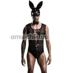 Костюм зайчика JSY Sexy Lingerie SO3675 черный: боди + маска + галстук-бабочка - Фото №1