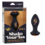 Анальная пробка с вибрацией Naughty Bits Shake Your Ass Petite Vibrating Butt Plug, черная - Фото №11