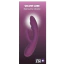 Вибратор Sweet Em Velvet Lure Flexi Bunny Vibrator, бордовый - Фото №4