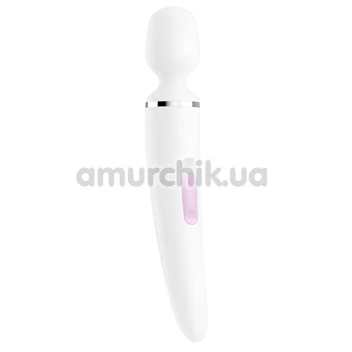 Универсальный вибромассажер Satisfyer Wand-er Woman, белый