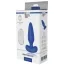Анальная пробка с вибрацией Cheeky Love Remote Anal Plug, синяя - Фото №12