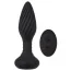 Анальна пробка з вібрацією і ротацією Breakout Pro Frisky Beaded Plug, чорна - Фото №1
