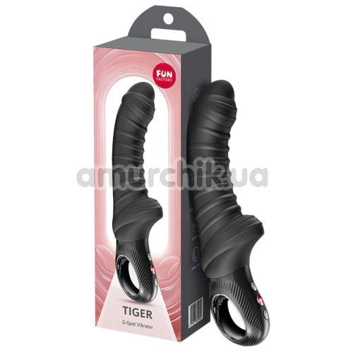 Вибратор для точки G Fun Factory Tiger, черный