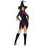 Костюм відьми Leg Avenue Mystical Witch чорний: сукня + капелюх - Фото №4