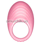 Виброкольцо для члена Univibe Marshmallow Fluffy Touch Halo, розовое - Фото №1