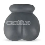 Насадка для мошонки Boners Ball Pouch Sleeves, серая - Фото №1