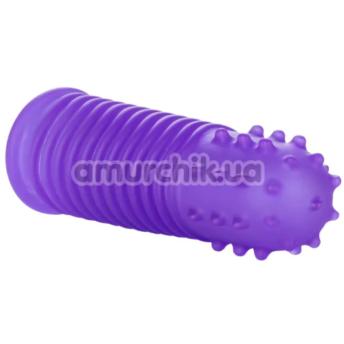 Набор насадок на палец Intimate Play Finger Tingler, фиолетовый