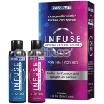 Набір із 2 збуджуючих гелів для пари Swiss Navy Infuse Arousal Gels for Couples, 2 х 59 мл - Фото №1