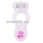 Виброкольцо для члена Hision Pair Ring, прозрачное - Фото №1