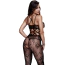 Комбінезон Baci Racerback Crotchless Lace Bodystocking, чорний - Фото №4