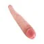 Двокінцевий фалоімітатор King Cock 16 Tapered Double Dildo, тілесний - Фото №7