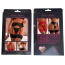 Комплект Star Night Wet Look Garter Belt, черный: пояс для чулок + трусики-стринги - Фото №4