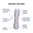 Кліторальний вібратор Satisfyer Threesome 2, фіолетовий - Фото №11