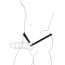 Насадка на пеніс з вібрацією Extension Strap On, тілесна - Фото №5