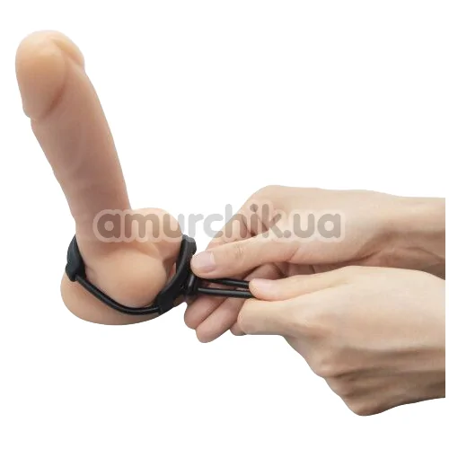 Эрекционное кольцо Dorcel Fit Ring, черное