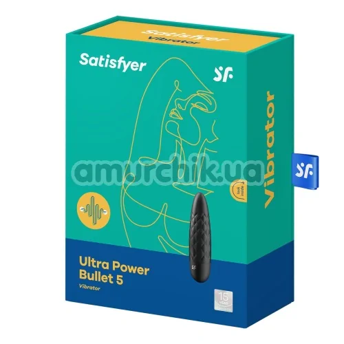 Клиторальный вибратор Satisfyer Ultra Power Bullet 5, черный
