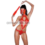 Комплект Sunspice SM6015, червоний: боді + маска + шльопалка - Фото №1