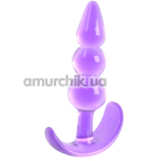 Анальная пробка Crushious The Plunger, фиолетовая - Фото №1