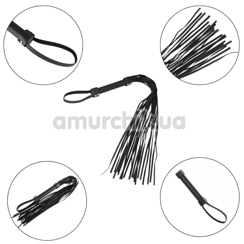 Флоггер Wild Play Whip C19, черный