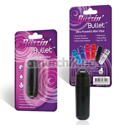 Клиторальный вибратор Buzzin' Bullet, черный