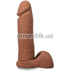 Фаллоимитатор Doc Johnson The Realistic Cock With Balls 8, светло-коричневый - Фото №1