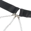Боди Star Night Collar Chain Mesh Teddy, черное - Фото №15