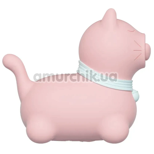 Клиторальный вибратор с пульсацией Univibe Sexy Kitty, розовый