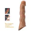 Насадка на пеніс Pretty Love Penis Sleeve Ragnar, світло-коричнева - Фото №9