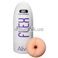 Анус-мастурбатор Alive Medium Flex Anal Experience, телесный - Фото №1