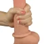 Фаллоимитатор Sliding-Skin Dual Layer Dong 9, телесный - Фото №16