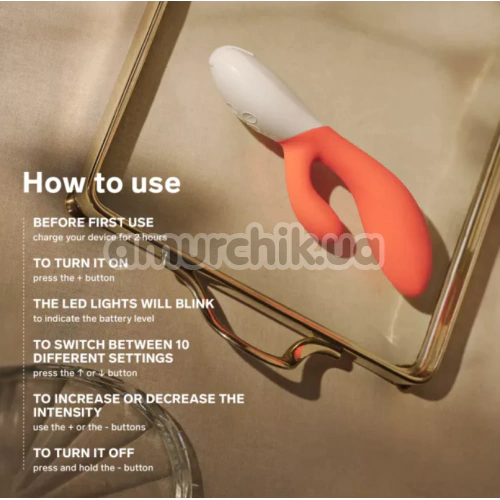 Вібратор Lelo Ina 3 Seaweed (Лело Іна 3), бірюзовий