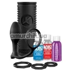 Набір з 5 предметів PDX Elite Ass-Gasm Explosion Kit для чоловіків, чорний - Фото №1