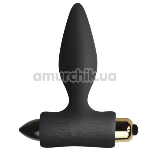 Анальна пробка з вібрацією Rocks-Off 7 Speed ​​Plug Petite Sensations, чорна - Фото №1