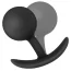 Анальна пробка Luxe Wearable Vibra Plug, чорна - Фото №2